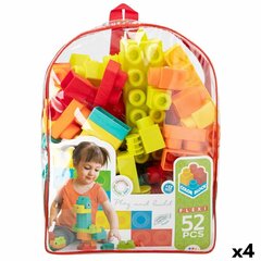 Konstruktora krāsu bloks, 52 d. (4 gb.) цена и информация | Конструкторы и кубики | 220.lv