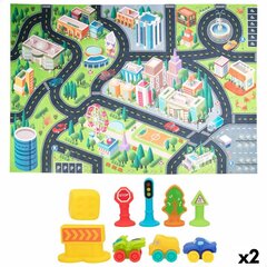 Rotaļu paklājiņš Colorbaby City​​​​​​​ (2 gb.) цена и информация | Игрушки для малышей | 220.lv