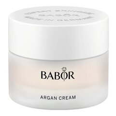 Sejas krēms sausai ādai ar argana eļļu Babor Argan Cream, 50 ml цена и информация | Кремы для лица | 220.lv