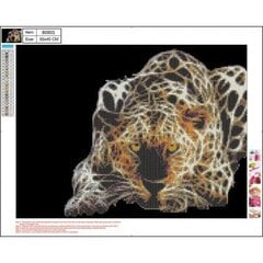 Алмазная мозаика 5D "Leopard" 40x50cm цена и информация | Алмазная мозаика | 220.lv