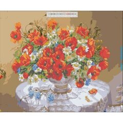 Dimanta mozaīka 5D "Poppies" 40x50cm цена и информация | Алмазная мозаика | 220.lv
