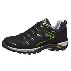 Походная обувь для мужчин Brütting Mount Frakes Low, черный/серый/зеленый цена и информация | Кроссовки для мужчин | 220.lv