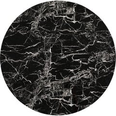 Столешница Schickeria Marble Print Black Ø110cm цена и информация | Столешницы | 220.lv