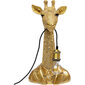 Galda lampa Animal Giraffe Gold 50cm cena un informācija | Galda lampas | 220.lv