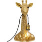 Galda lampa Animal Giraffe Gold 50cm cena un informācija | Galda lampas | 220.lv