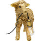 Galda lampa Animal Flower Sheep Gold 36cm cena un informācija | Galda lampas | 220.lv