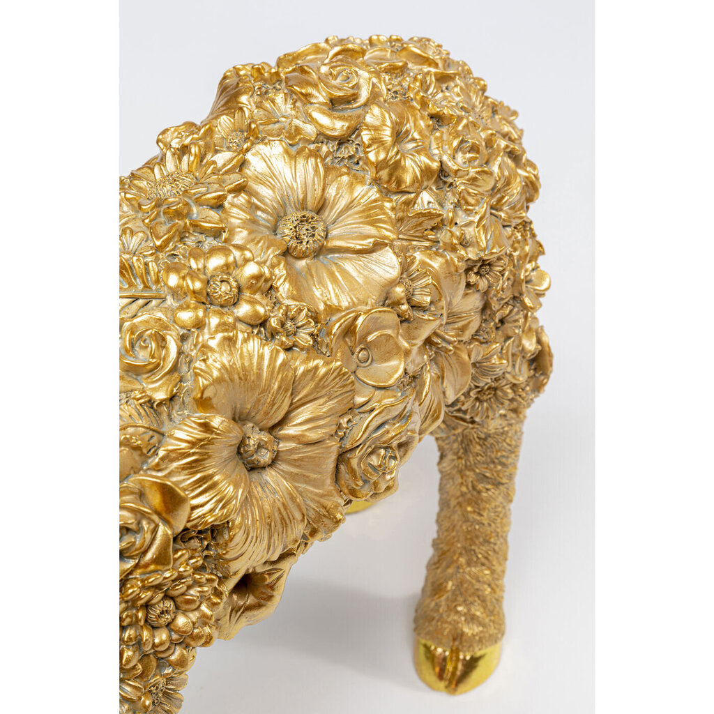 Galda lampa Animal Flower Sheep Gold 36cm cena un informācija | Galda lampas | 220.lv