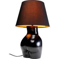 Galda lampa Donna Black cena un informācija | Galda lampas | 220.lv