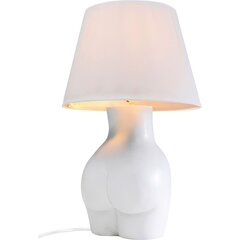 Galda lampa Donna White 48cm cena un informācija | Galda lampas | 220.lv