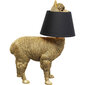 Kare Design galda lampa Alpaca Gold цена и информация | Galda lampas | 220.lv