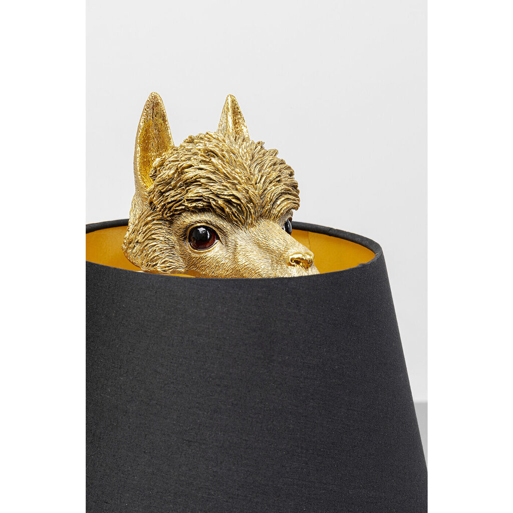 Kare Design galda lampa Alpaca Gold cena un informācija | Galda lampas | 220.lv