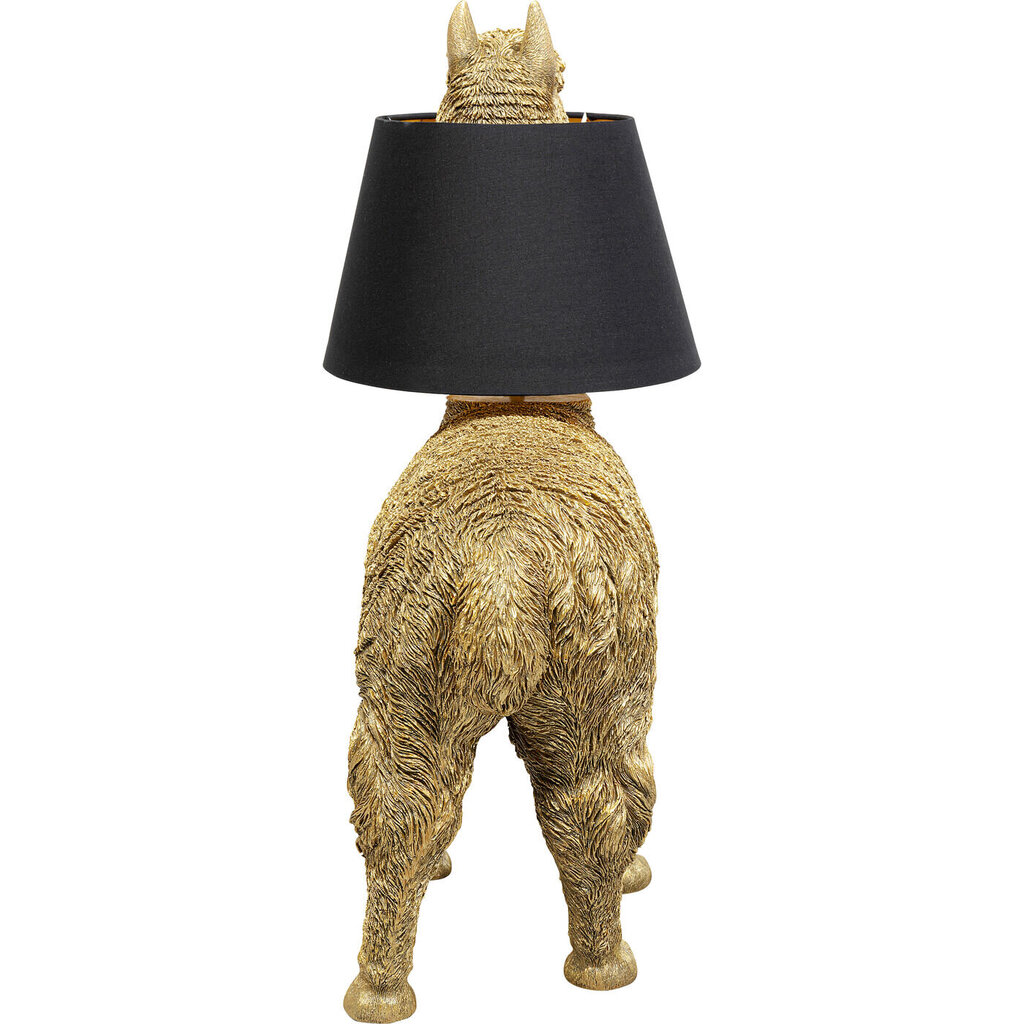 Kare Design galda lampa Alpaca Gold цена и информация | Galda lampas | 220.lv