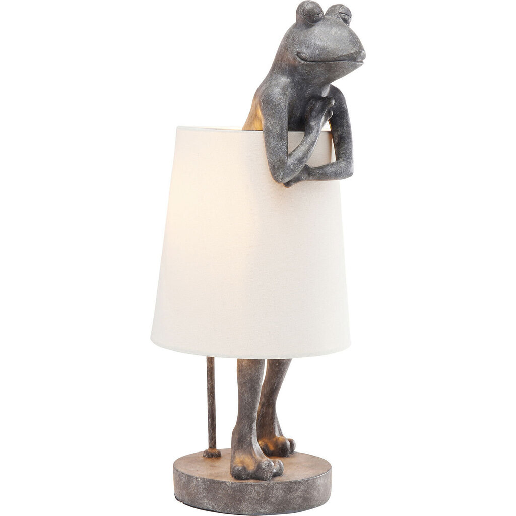 Galda lampa Animal Frog Grey цена и информация | Galda lampas | 220.lv