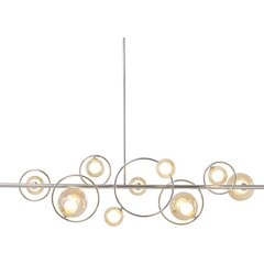 Piekaramā lampa Universe Chrome 110cm cena un informācija | Piekaramās lampas | 220.lv