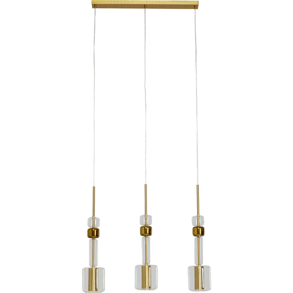 Piekaramā lampa Candy Bar Gold 70cm cena un informācija | Lustras | 220.lv