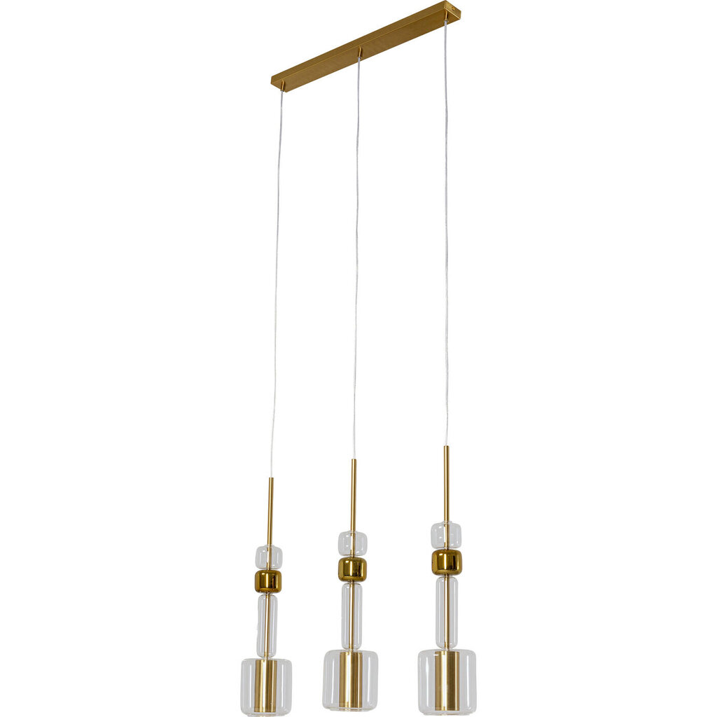 Piekaramā lampa Candy Bar Gold 70cm cena un informācija | Lustras | 220.lv