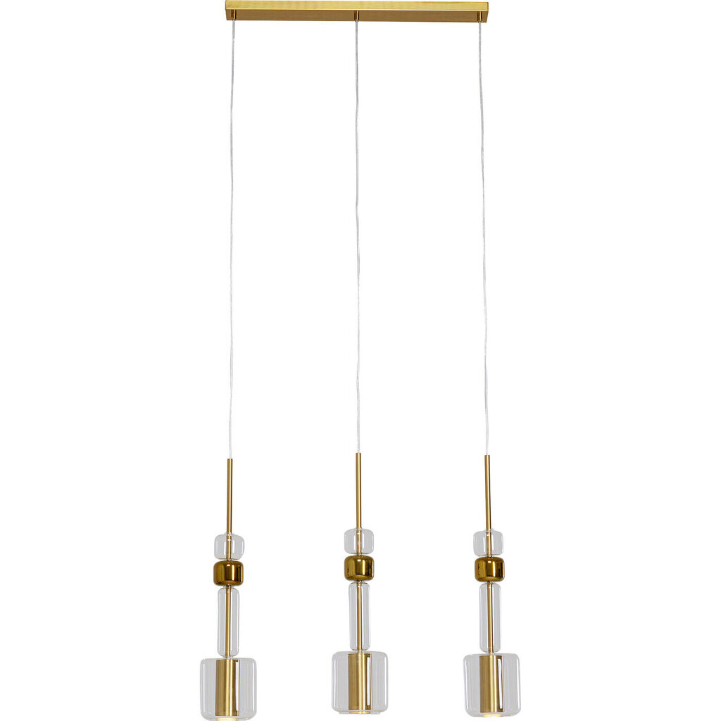 Piekaramā lampa Candy Bar Gold 70cm cena un informācija | Lustras | 220.lv