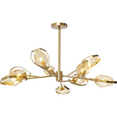 Piekaramā lampa Diamond Fever Ufo Brass Ø106cm cena un informācija | Piekaramās lampas | 220.lv