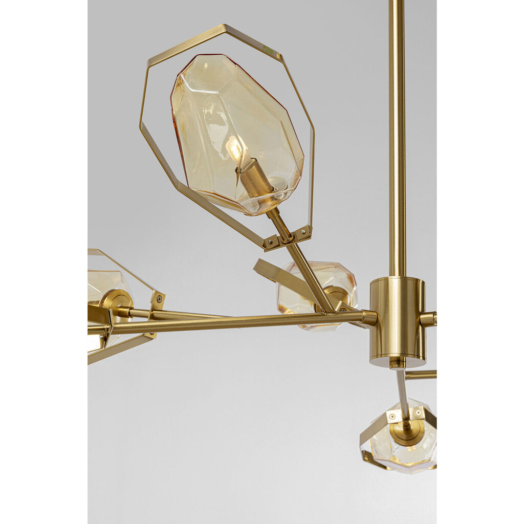 Piekaramā lampa Diamond Fever Ufo Brass Ø106cm цена и информация | Lustras | 220.lv