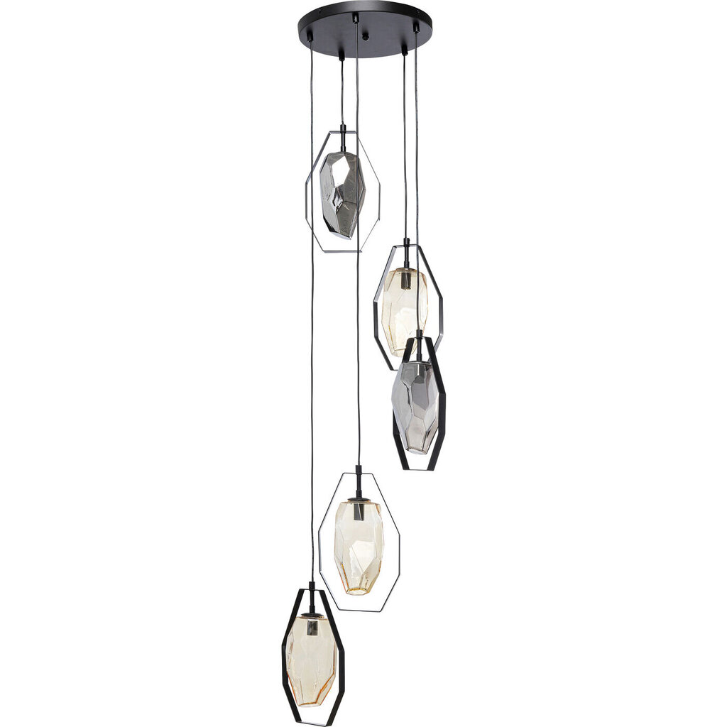 Kare Design piekaramā lampa Diamond Fever Spiral cena un informācija | Lustras | 220.lv