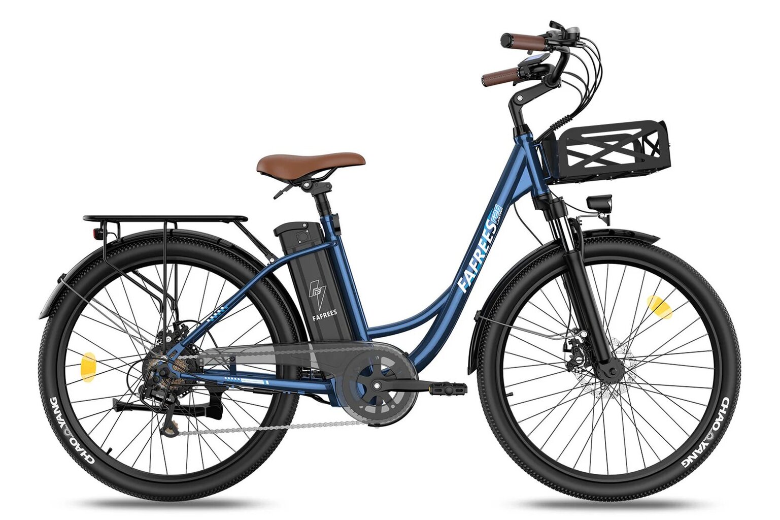 Elektriskais velosipēds Fafrees F26 Lasting, 26", zils cena un informācija | Elektrovelosipēdi | 220.lv