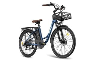 Elektriskais velosipēds Fafrees F26 Lasting, 26", zils cena un informācija | Elektrovelosipēdi | 220.lv