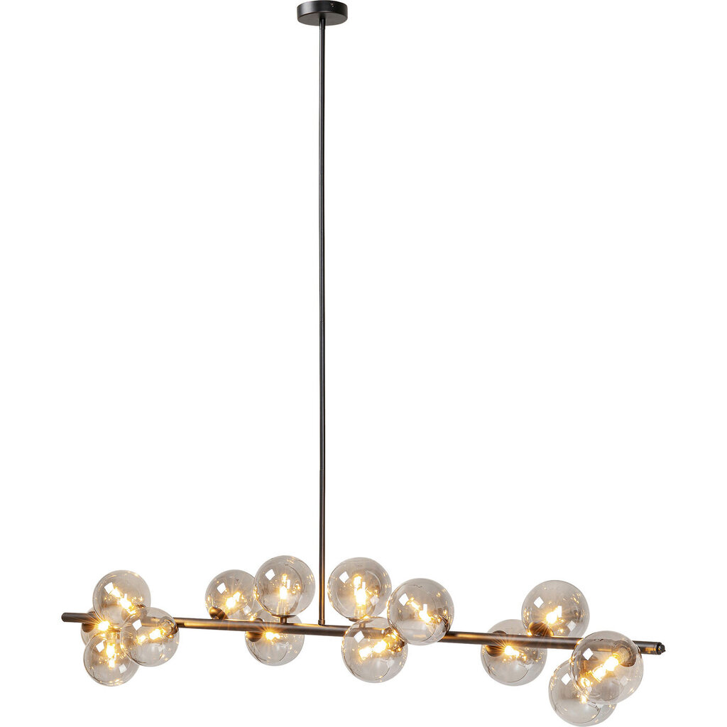 Kare Design piekaramā lampa Scala Balls Black 150 цена и информация | Lustras | 220.lv