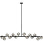 Kare Design piekaramā lampa Scala Balls Black 150 цена и информация | Lustras | 220.lv