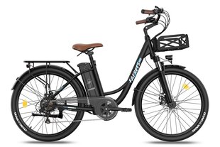 Elektriskais velosipēds Fafrees F26 Lasting, 26", 250W, 20,3Ah, melns cena un informācija | Elektrovelosipēdi | 220.lv