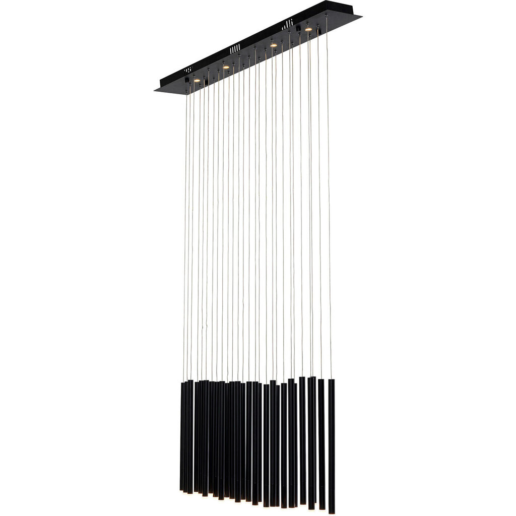 Piekaramā lampa Living Vegas Schwarz Matt LED 120cm cena un informācija | Lustras | 220.lv