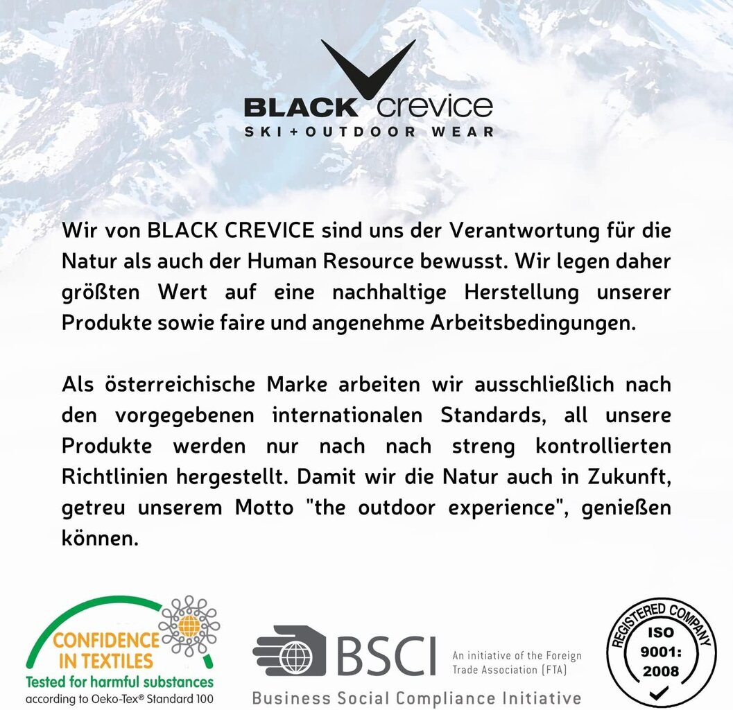 Black Crevice Slēpošanas ķivere, M/L cena un informācija | Slēpošanas ķiveres | 220.lv