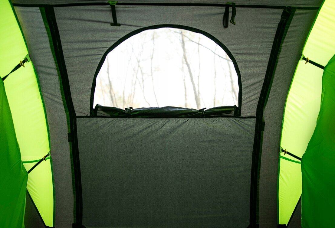Četrvietīga telts Peme Bojan 4, zaļa cena un informācija | Teltis | 220.lv