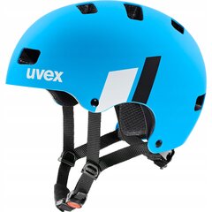 Bērnu veloķivere Uvex Kid3 CC Junior, 55-58 cm, zila cena un informācija | Ķiveres | 220.lv