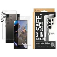 SAFE by PanzerGlass Sam S24 Ultra S928 Bundle 3in1 Hardcase + Screen Protector + Camera Lens BSAFE95674 cena un informācija | Ekrāna aizsargstikli | 220.lv