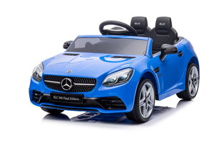 Vienvietīgs elektroauto bērniem Mercedes Benz SLC300 Cabrio Sun Baby, zils cena un informācija | Bērnu elektroauto | 220.lv