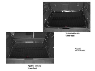 Bagāžas nodalījuma gumijas paklājiņš Seat Toledo IV 2012.-2019. g. cena un informācija | Bagāžnieka paklājiņi pēc auto modeļiem | 220.lv