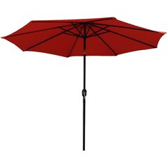Зонт Saska Garden, красный цена и информация | Зонты, маркизы, стойки | 220.lv