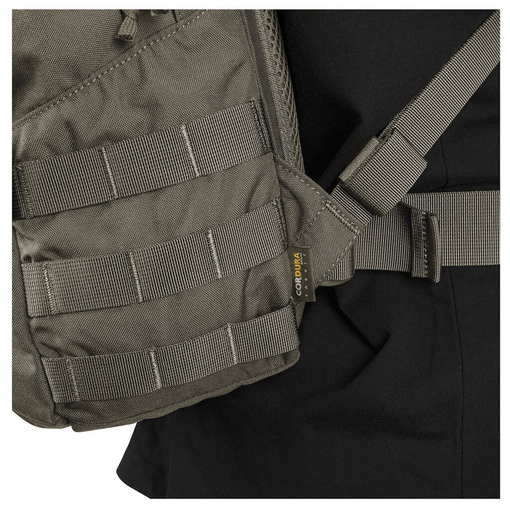 Taktiskā militāri-tūrisma mugursoma Helikon-Tex EDC Cordura, 21L, zaļa cena un informācija | Pārgājienu un ceļojumu mugursomas | 220.lv