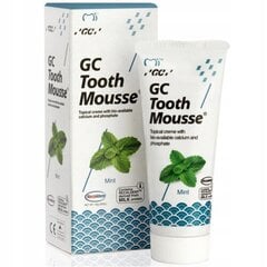 Remineralizējoša zobu pasta bez fluora GC Tooth Mousse Recaldent, 35 ml cena un informācija | Zobu pastas, birstes | 220.lv