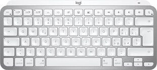 Беспроводная клавиатура Logitech, MX KEYS MINI, qwerty, белая цена и информация | Клавиатуры | 220.lv