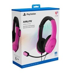 PDP Airlite Nebula Pink (052-011-PK) cena un informācija | Austiņas | 220.lv