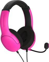 PDP Airlite Nebula Pink (052-011-PK) cena un informācija | Austiņas | 220.lv