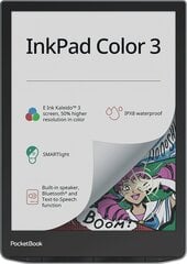 PocketBook InkPad Color 3 (PB743K3-1-WW-B) цена и информация | Электронные книги | 220.lv