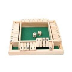 Galda spēle Shut The Box цена и информация | Настольные игры, головоломки | 220.lv