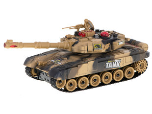 RC tanks ar tālvadības pulti, zaļš цена и информация | Игрушки для мальчиков | 220.lv