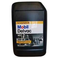 Mobil Delvac MX 15W40 motoreļļa, 20L cena un informācija | Motoreļļas | 220.lv