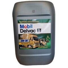 Mobil Delvac 1 LE 5W30 motoreļļa, 20L cena un informācija | Motoreļļas | 220.lv