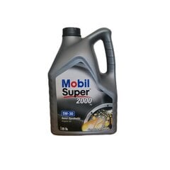 Mobil Super 2000 X1 5W-30 GSP motoreļļa, 5L cena un informācija | Motoreļļas | 220.lv