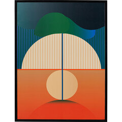 Ierāmēta bilde Sunrise 75x100cm cena un informācija | Gleznas | 220.lv