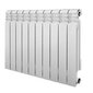 Alumīnija radiators Ferroli, 98x582x1040mm, ar korķiem un stiprinājumiem cena un informācija | Apkures radiatori | 220.lv